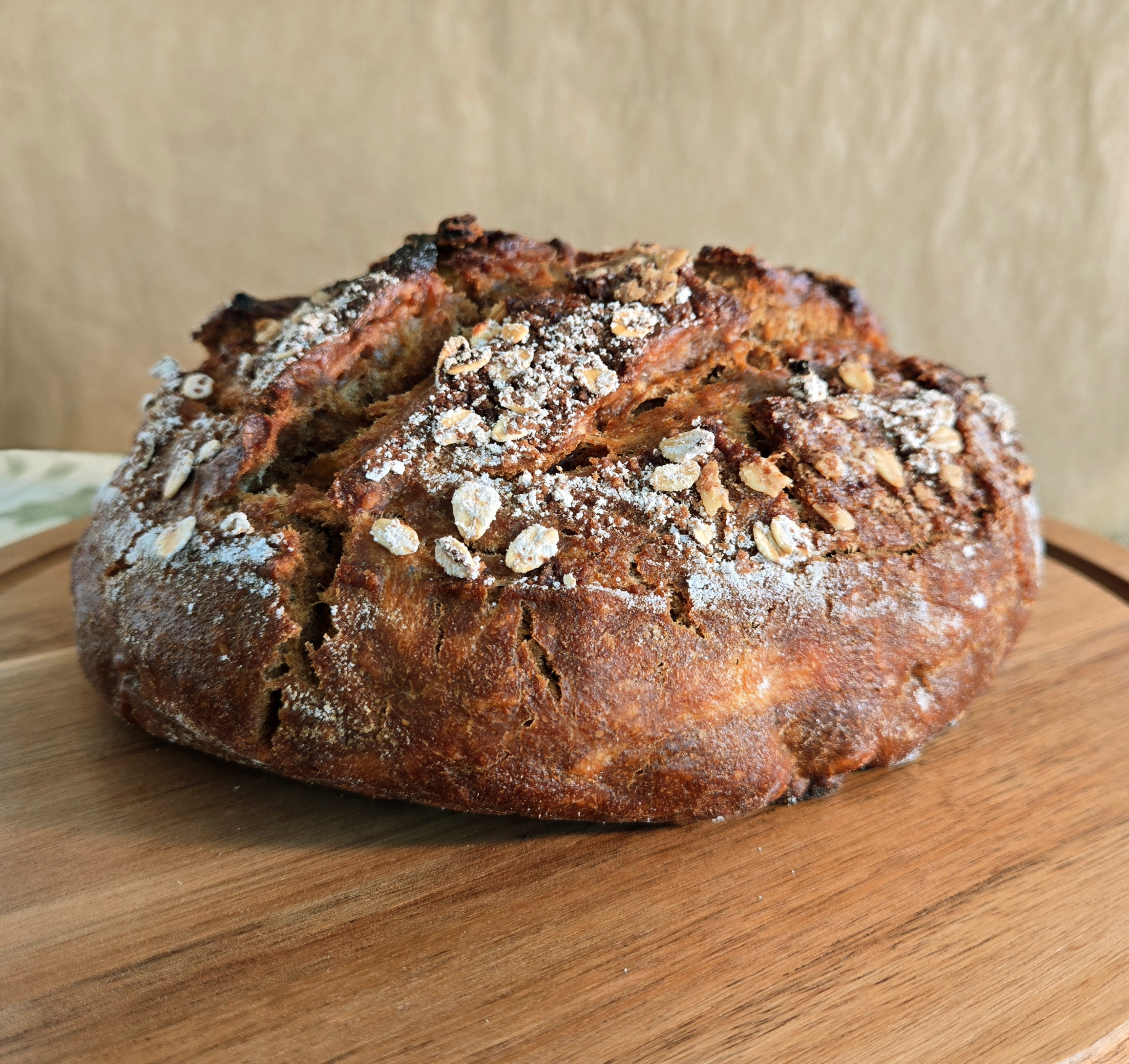 Ember Loaf ginger molasses sourdough loaf